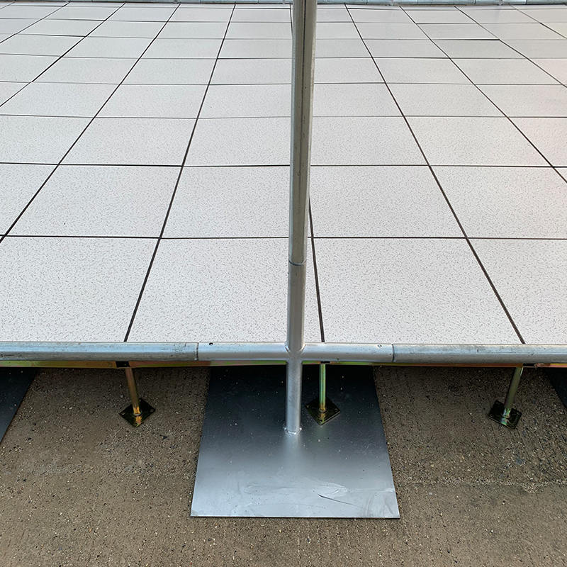 Tenda Relief Struktur Rangka Baja Tertutup Membran Tipe 5x7m