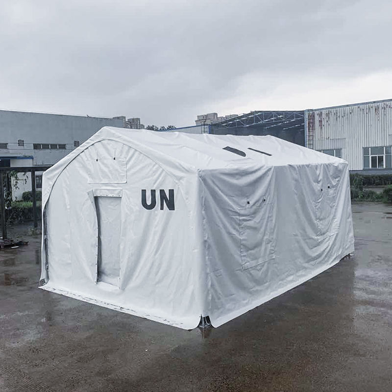 Tenda Relief Struktur Rangka Baja Tertutup Membran Tipe 5x7m