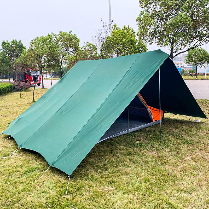 Tenda Kanvas Pramuka Tradisional 5,2x5,5m untuk 8 Orang