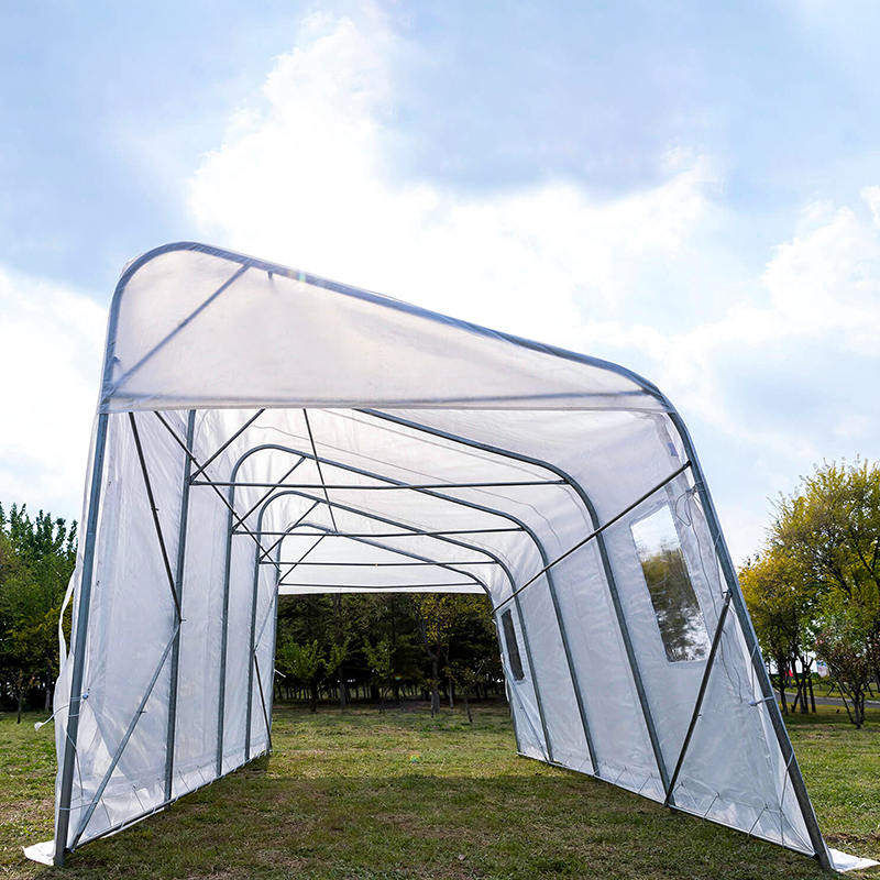 Garasi dan Tempat Berteduh Sementara Lereng Sigle PE 3,2x6,1m (10,6