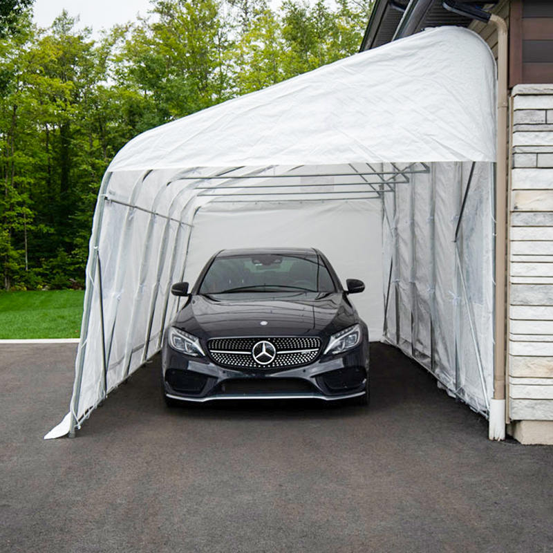 Garasi dan Tempat Berteduh Sementara Lereng Sigle PE 3,2x6,1m (10,6