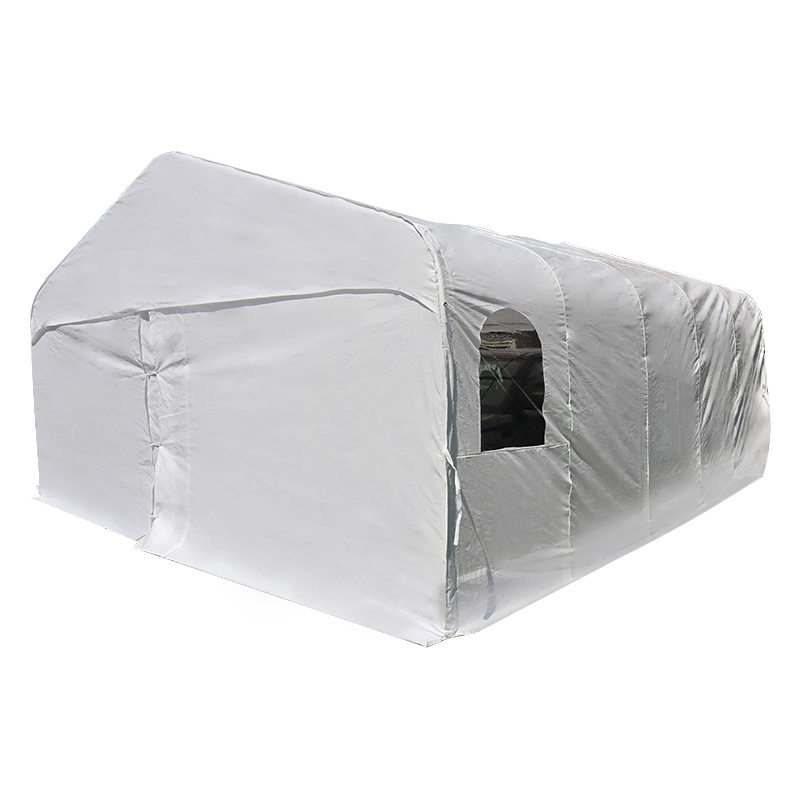 Garasi Portabel Tugas Berat Penampungan Mobil Ganda 6x6m (20