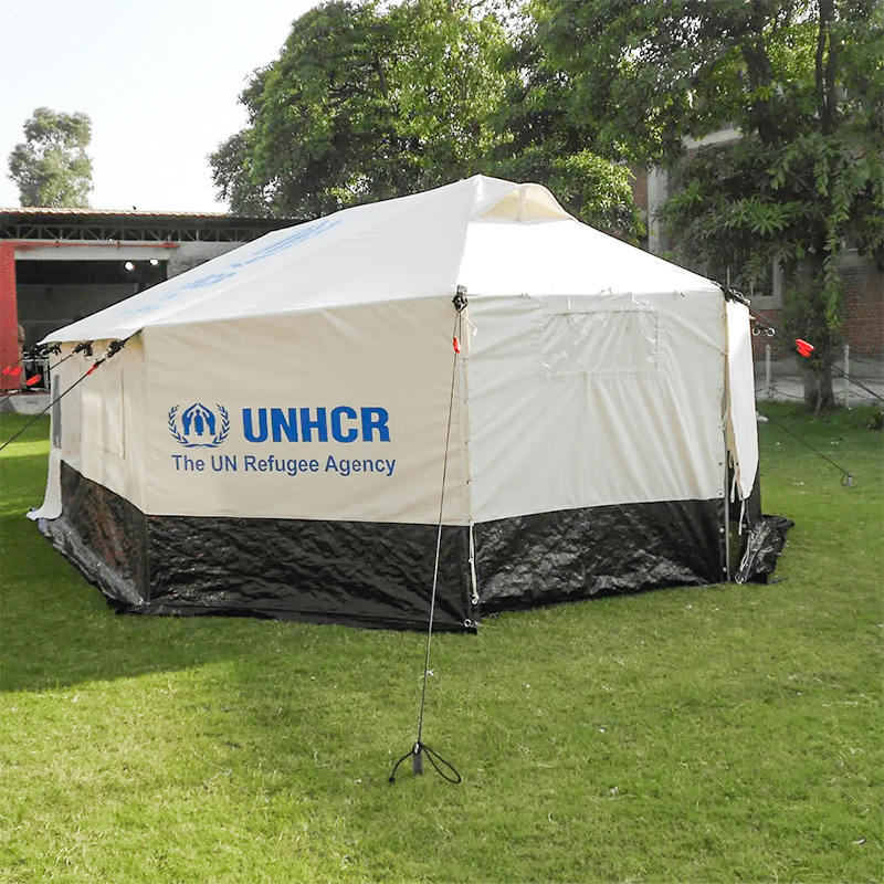 Tenda Keluarga Lipat Ganda Segala Cuaca Standar ICRC IFRC UNHCR 5 Orang