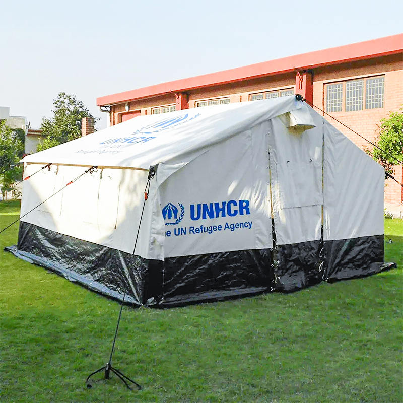 Tenda Keluarga Lipat Ganda Segala Cuaca Standar ICRC IFRC UNHCR 5 Orang