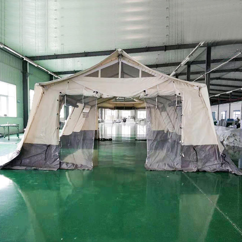 Tenda Dasar Tenda Serba Guna Standar MSF/ICRC/IFRC 45m² Digunakan untuk Sekolah, Kantor, Klinik