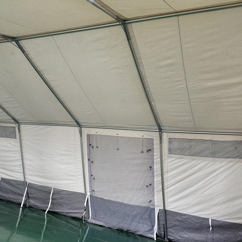 Tenda Dasar Tenda Serba Guna Standar MSF/ICRC/IFRC 45m² Digunakan untuk Sekolah, Kantor, Klinik