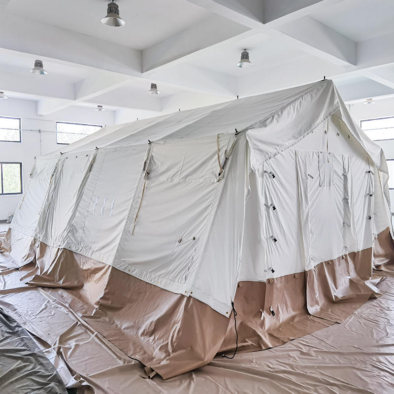 Tenda Dasar Tenda Serba Guna Standar MSF/ICRC/IFRC 45m² Digunakan untuk Sekolah, Kantor, Klinik