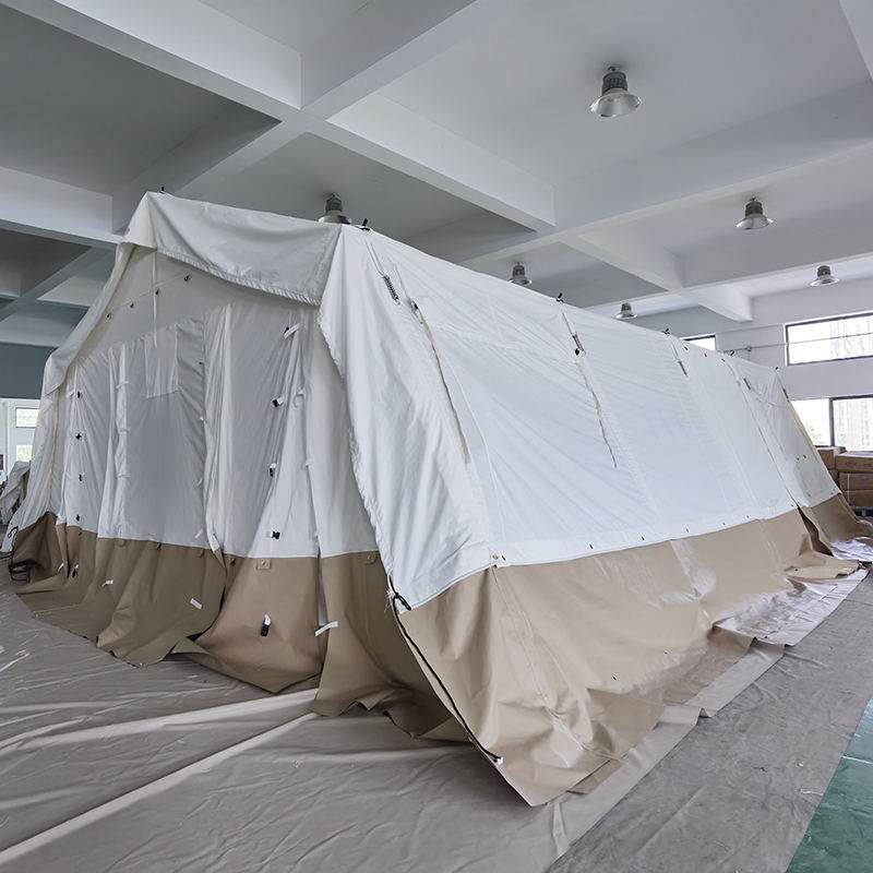 Tenda Dasar Tenda Serba Guna Standar MSF/ICRC/IFRC 45m² Digunakan untuk Sekolah, Kantor, Klinik