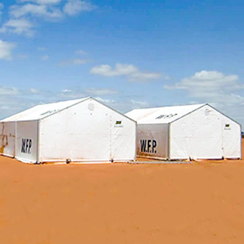Unit Penyimpanan Bergerak Tenda Portabel Standar IFRC/ICRC/WFP/IOM 6,5x8m (MSU)