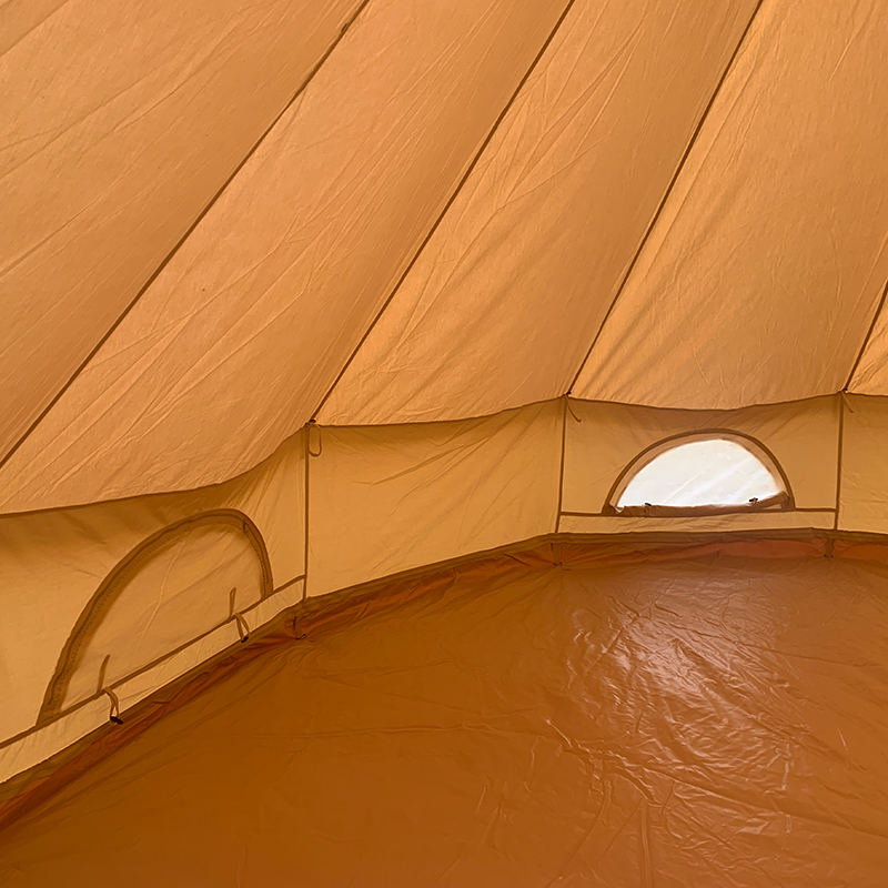 Tenda Lonceng Kanvas 4m 4 Orang untuk Berkemah Keluarga