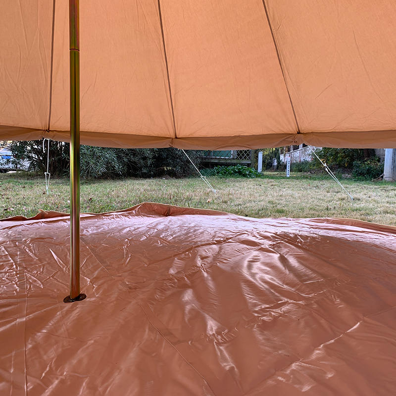 Tenda Lonceng Kanvas 4m 4 Orang untuk Berkemah Keluarga