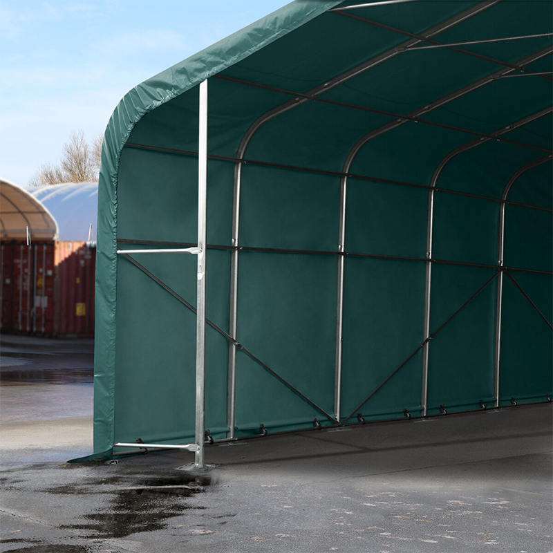 Aula Tenda Gudang Sementara Rangka Baja Galvanis Sepenuhnya Tinggi Samping 6X6 2,6m