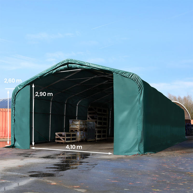 Tenda Penyimpanan Gudang Industri Tahan Suhu Tinggi Sideheight 6X12 2,6m