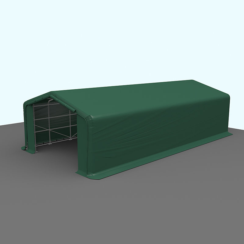 Tenda Penyimpanan Gudang Industri Tahan Suhu Tinggi Sideheight 6X12 2,6m