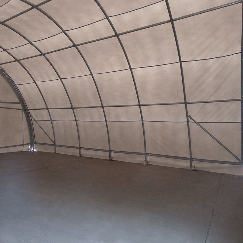 Tenda Penyimpanan Melengkung 9x12mx4.5, Aula Tenda Melengkung Bulat