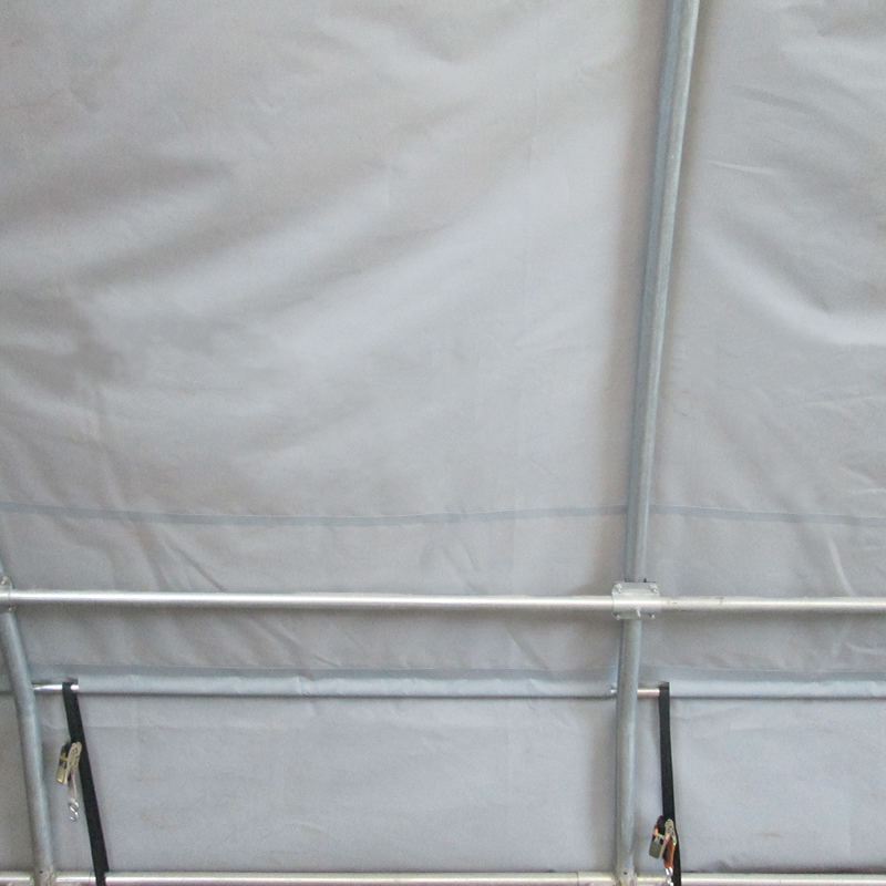 Tenda Penyimpanan Melengkung Panah 9x12m, Aula Tenda Setengah Lingkaran