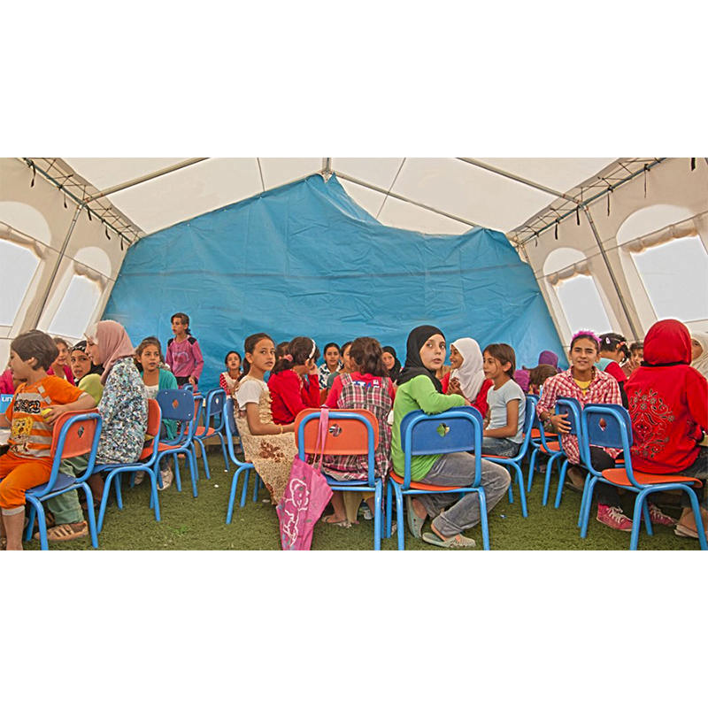 Tenda Huggy Serbaguna Standar UNICEF 24m²