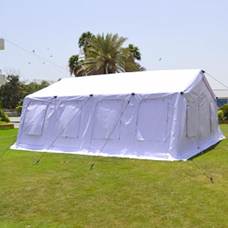 Tenda Huggy Tahan Api Serbaguna Standar UNICEF 42m²