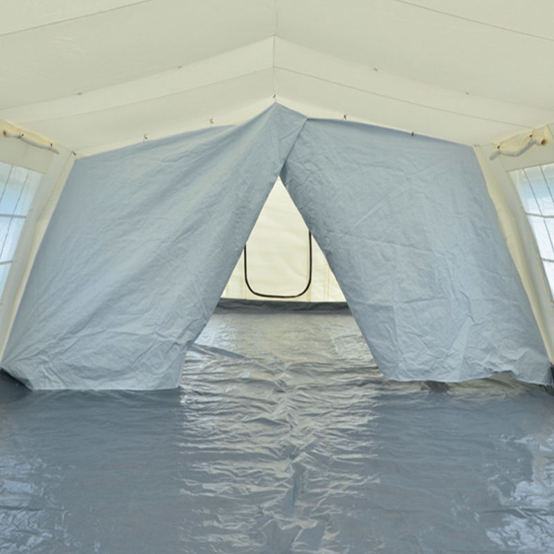 Tenda Huggy Penampungan Sementara Serbaguna Standar UNICEF 72m² dengan stabilisasi UV