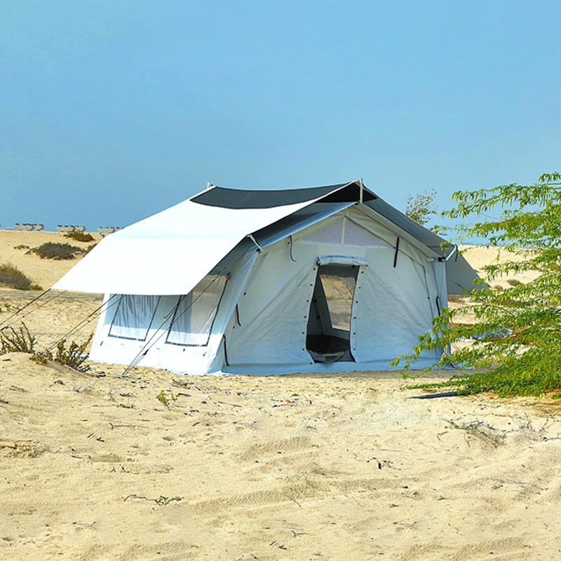Tenda Hub Serbaguna Standar UNICEF 24m² dengan Sistem Ventilasi Yang Baik