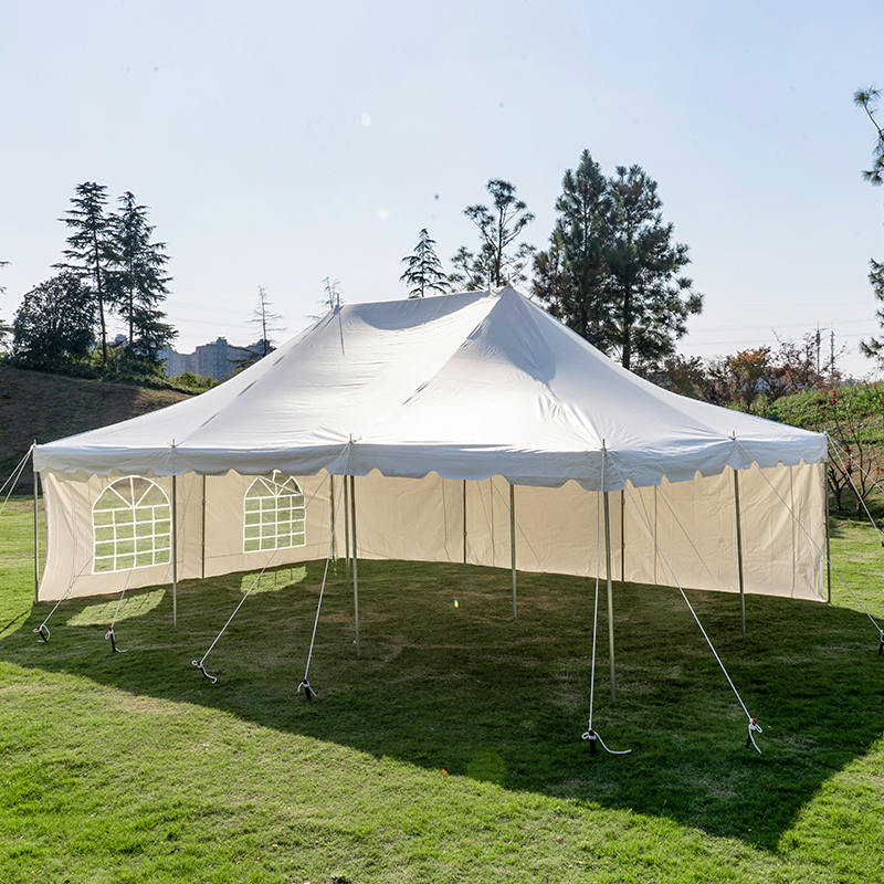 Tenda Tiang Kanopi Putih PVC 20