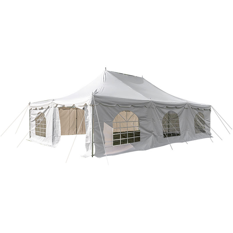 Tenda Tiang Pesta Pernikahan Tahan Api PVC 20