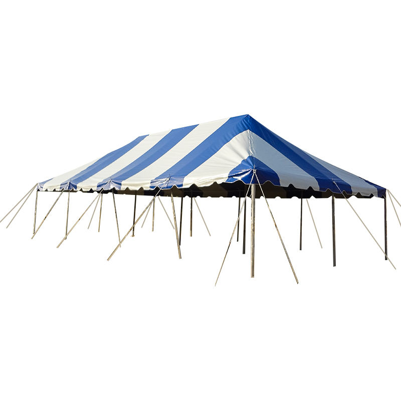 Tenda Tiang Pesta PVC Tahan Air Tradisional 5X10m