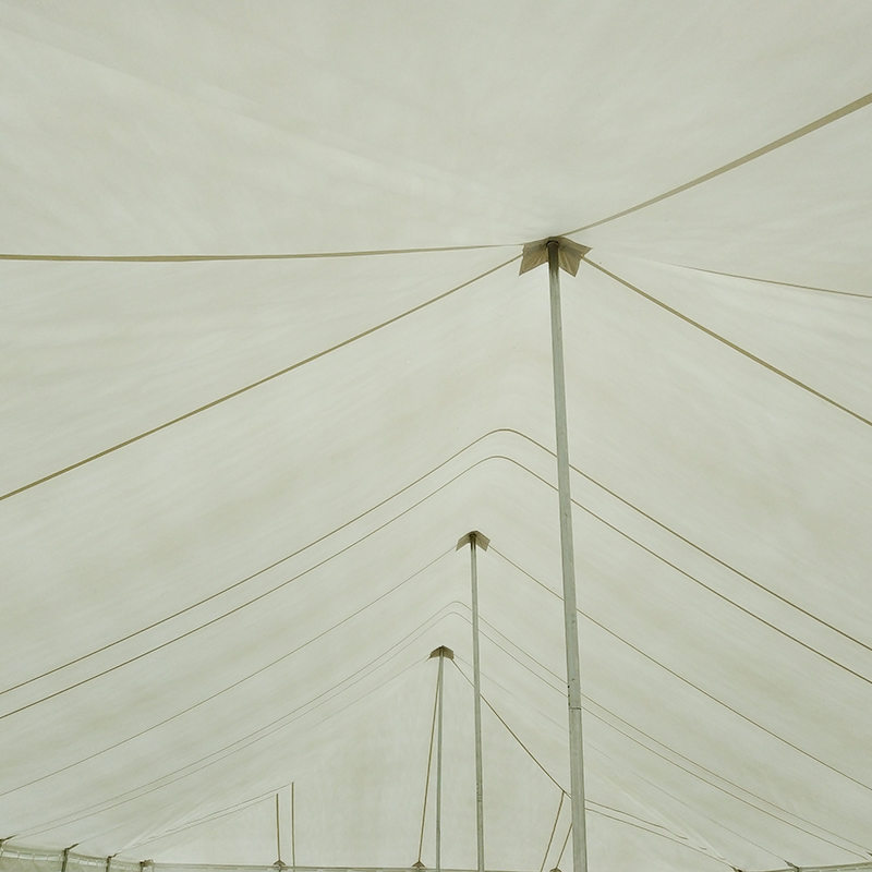 Tenda Tiang Acara PVC Tradisional 7X12m dengan Jendela