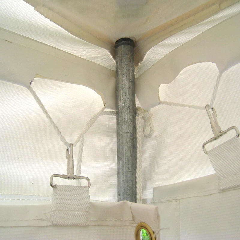 Tenda Tiang Acara PVC Tradisional 7X12m dengan Jendela