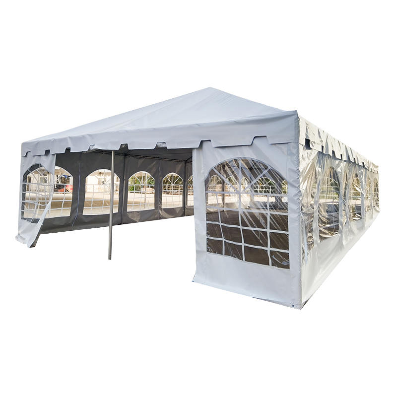Tenda Pesta PVC Tabung Aluminium Tunggal Rangka Pantai Barat 20