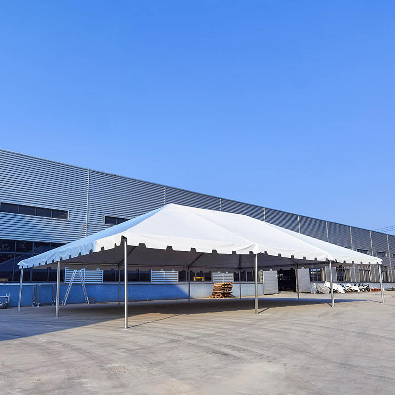 Tenda Pesta PVC Bagian Tabung Aluminium Kembar Rangka Pantai Barat 30 