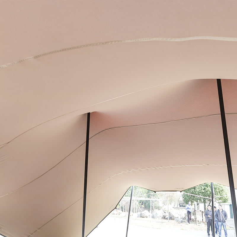 Kanopi Tenda Peregangan Tahan Air 7x12m