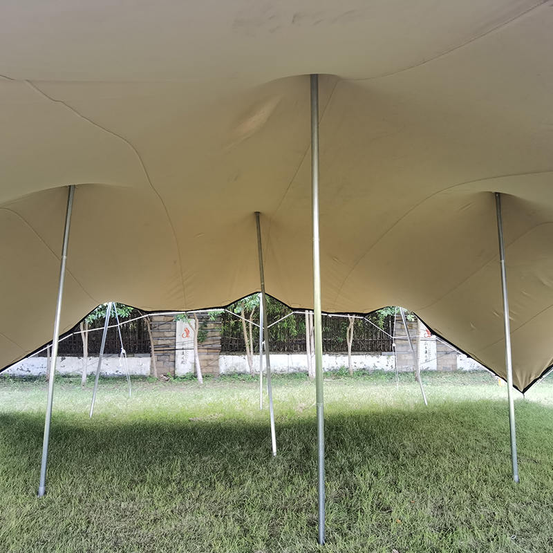 Tenda Kanopi Peregangan Taman Fleksibel Premium 9x12m