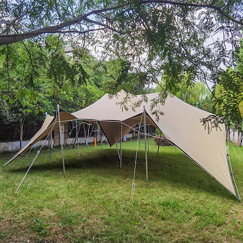 Tenda Kanopi Peregangan Taman Fleksibel Premium 9x12m