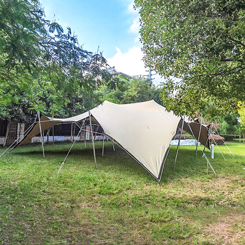 Tenda Kanopi Peregangan Taman Fleksibel Premium 9x12m