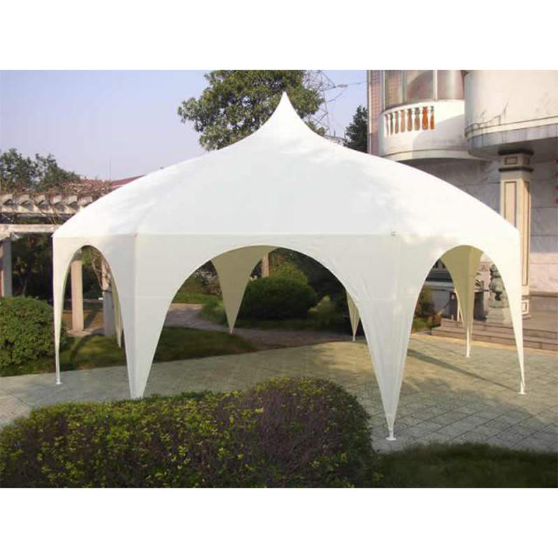 Tenda Taman Gazebo Pagoda Segi Delapan Tradisional 6x6m