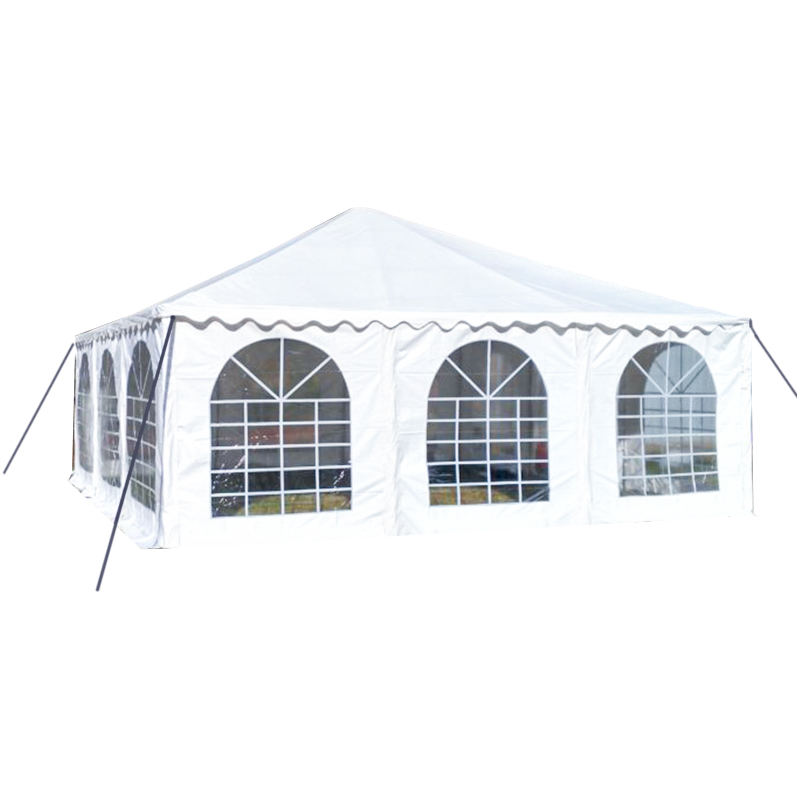 Tenda Paviliun Portabel Tenda Gazebo Pagoda Tugas Berat 7x7-2.3m