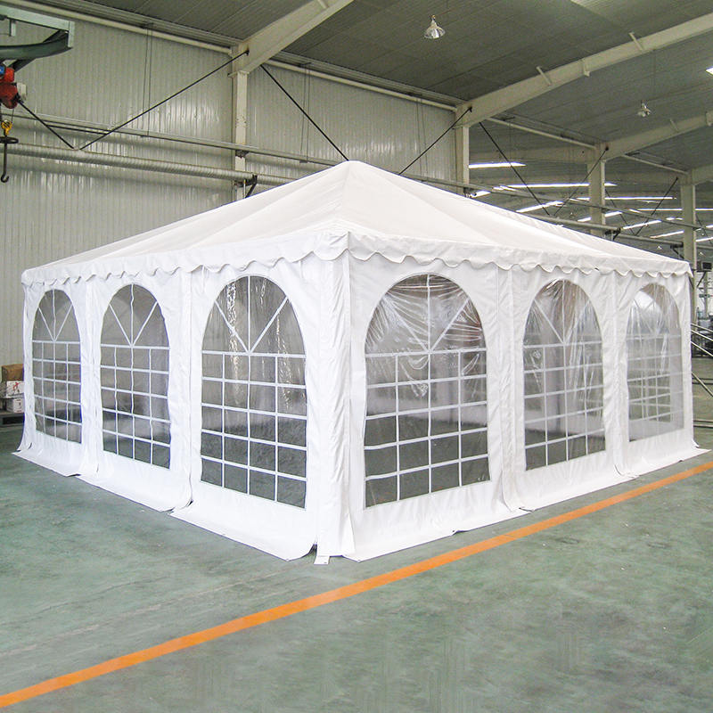 Tenda Paviliun Portabel Tenda Gazebo Pagoda Tugas Berat 7x7-2.3m