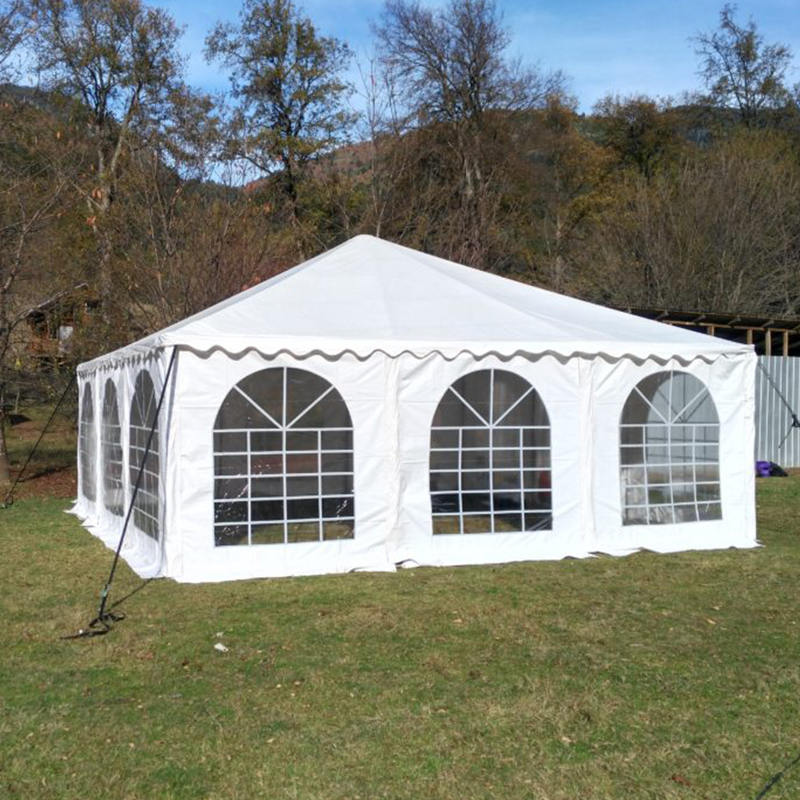 Tenda Paviliun Portabel Tenda Gazebo Pagoda Tugas Berat 7x7-2.3m