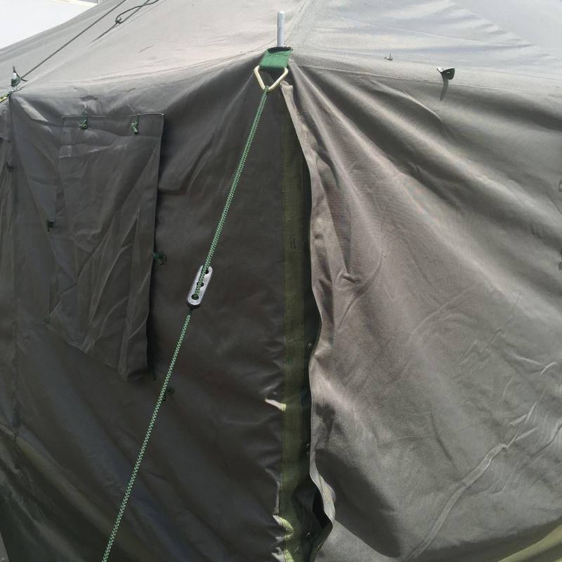 Tenda Tiang Surplus Militer Kanvas 4,8x10,0m