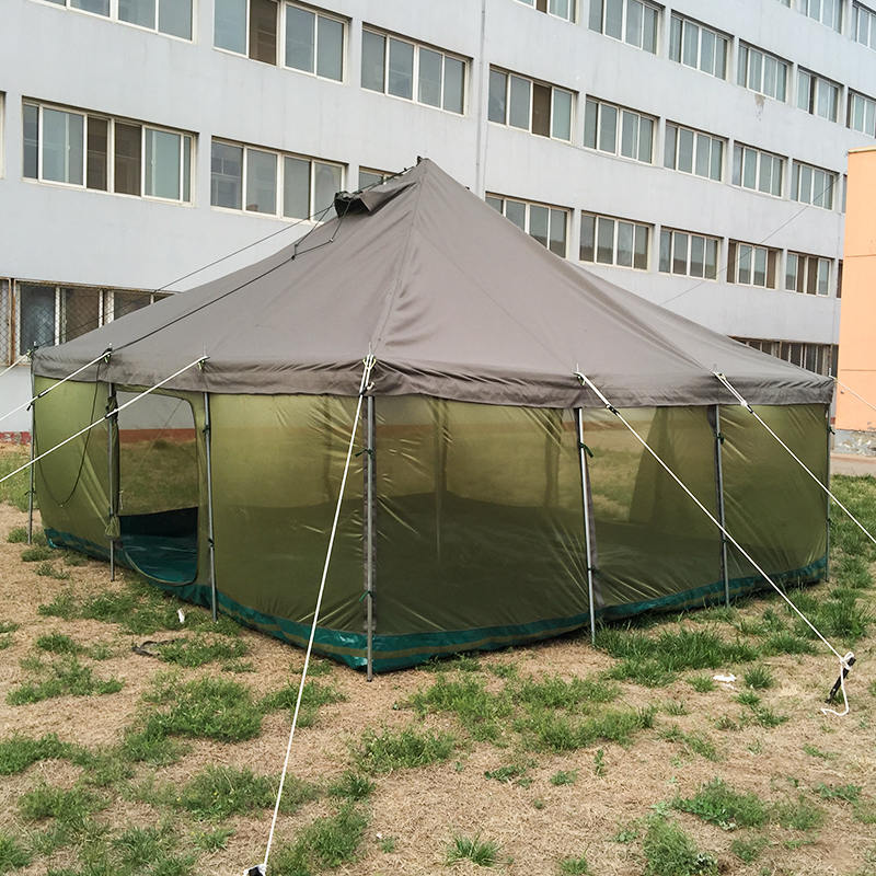 Tenda Tiang Militer 4.8x4.8m- Tipe Tropis