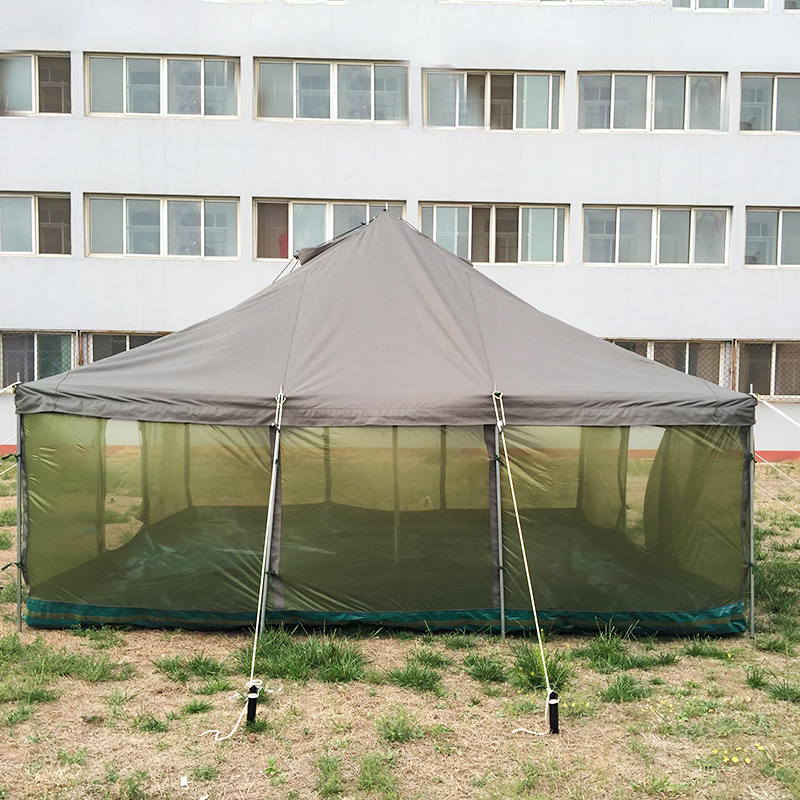 Tenda Tiang Militer 4.8x4.8m- Tipe Tropis