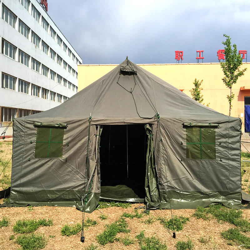 Tenda Tiang Militer 4.8x4.8m- Tipe Tropis