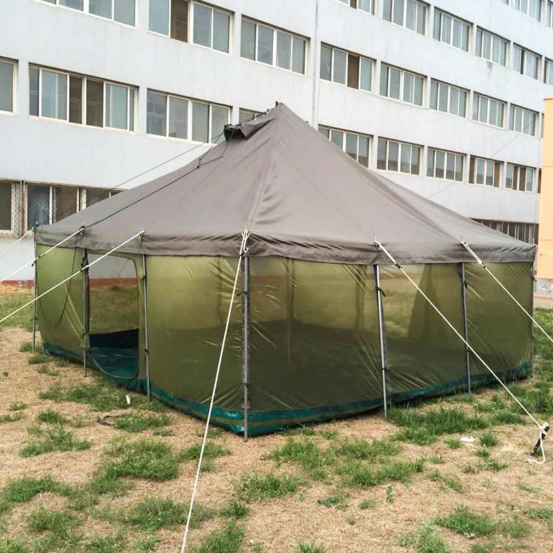 Tenda Tiang Militer 4.8x4.8m- Tipe Tropis