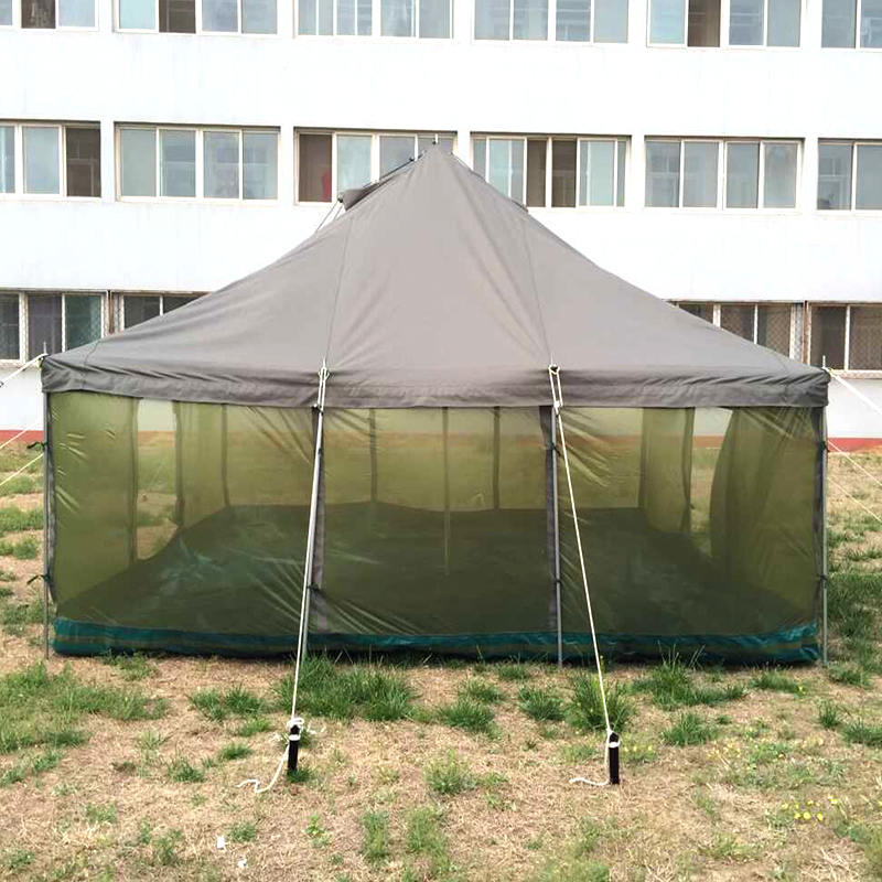 Tenda Tiang Militer 4.8x4.8m- Tipe Tropis