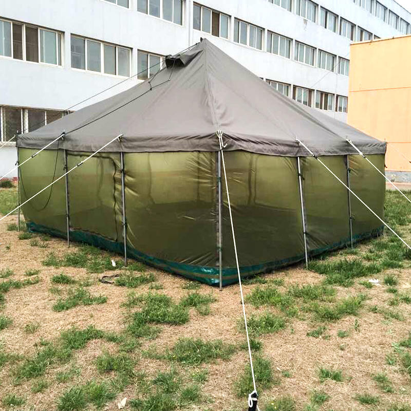 Tenda Tiang Militer 4.8x4.8m- Tipe Tropis