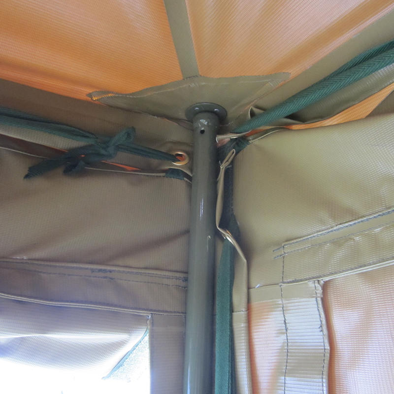 Tenda Tentara Kanvas 5x5m 8-12 Orang Tenda Bantuan Bencana