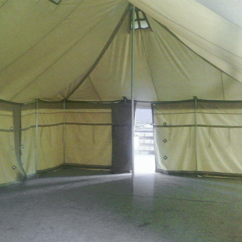Tenda Atap Pinggul Kanvas Tentara Serbaguna 5x10m