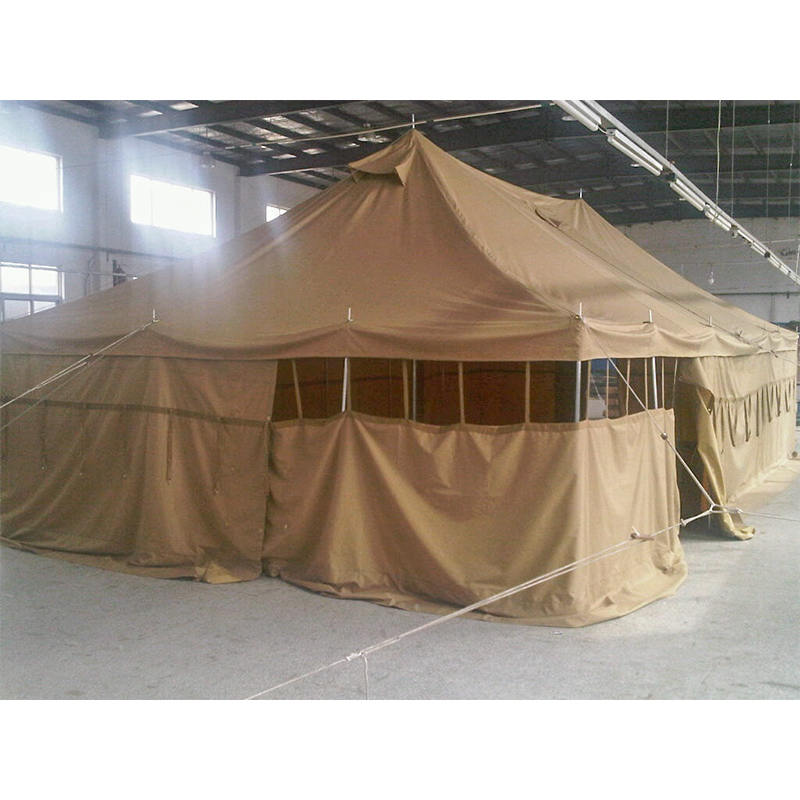 Tenda Atap Pinggul Kanvas Tentara Serbaguna 5x10m