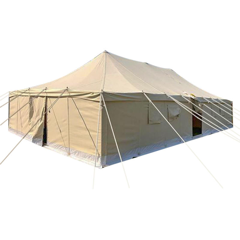 Tenda Atap Pinggul Kanvas Tentara Serbaguna 5x10m